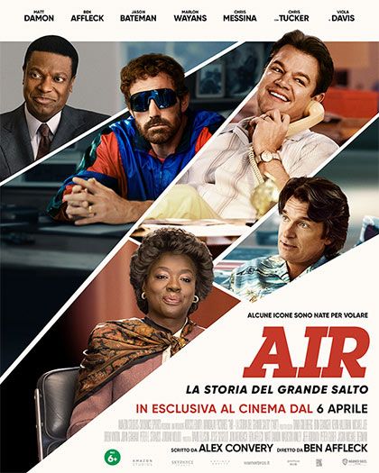 AIR - LA STORIA DEL GRANDE SALTO. Dal 6 Aprile - Cinema Firenze Il Portico